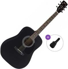 Akustična gitara Cort AD810 Basic SET Black Satin Akustična gitara