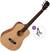 Chitară acustică Cort AD mini OP Basic SET Natural Chitară acustică