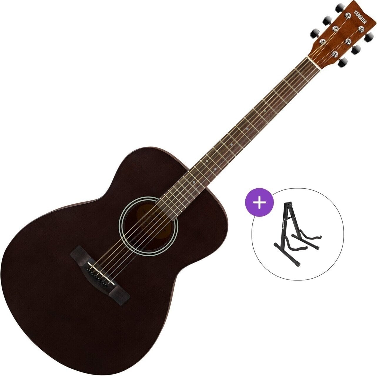 Chitară acustică Yamaha FS400 Basic SET Smoky Black Chitară acustică