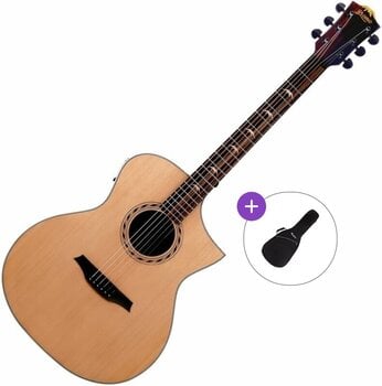Jumbo Guitar Bromo BAA4C Basic SET Natural Jumbo Guitar - 1