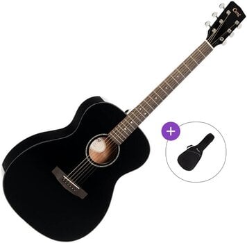 Jumbo Guitar Cort L60 Basic SET Black Gloss Jumbo Guitar - 1