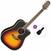 electro-acoustic guitar Takamine GD51CE Basic SET Brown Sunburst electro-acoustic guitar
