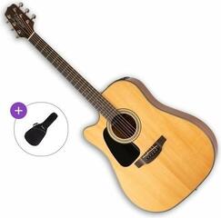electro-acoustic guitar Takamine GD30CELH-NAT Basic SET Natural electro-acoustic guitar