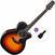 elektroakustiskā ģitāra Takamine GN30CE Basic SET Brown Sunburst elektroakustiskā ģitāra