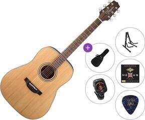 Dreadnought kitarr Takamine GD20 Premium SET Natural Satin Dreadnought kitarr