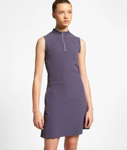Nederdel / kjole Nike Dry Flex Womens Polo Dress Gridiron/Gridiron S