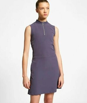 Skirt / Dress Nike Dry Flex Womens Polo Dress Gridiron/Gridiron S - 1