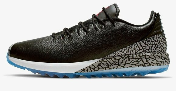 Chaussures de golf pour hommes Nike Jordan ADG Black/White/Red 43 - 1