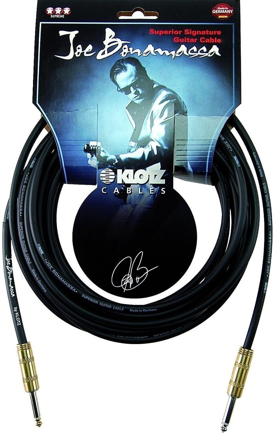 Instrument Cable Klotz JBPP060 Black 6 m Straight - Straight