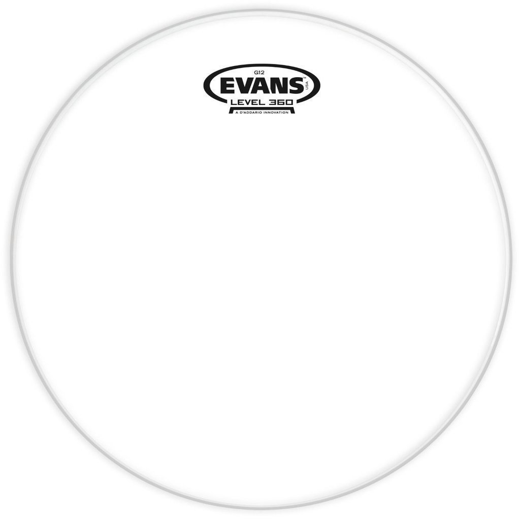 Drum Head Evans TT12G12 G12 Clear 12" Drum Head