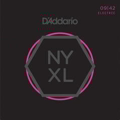 Cordes pour guitares électriques D'Addario NYXL0942 Cordes pour guitares électriques