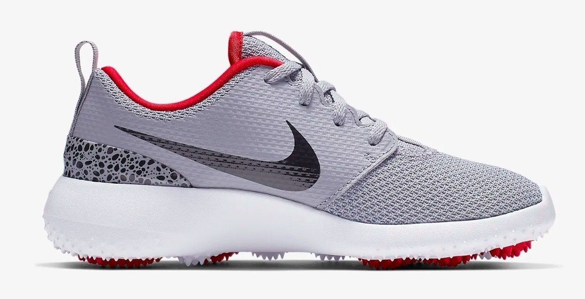 Мъжки голф обувки Nike Roshe G Grey/White/Red 42