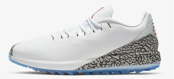 Calzado de golf para hombres Nike Jordan ADG White/Grey/Red 42,5 - 1