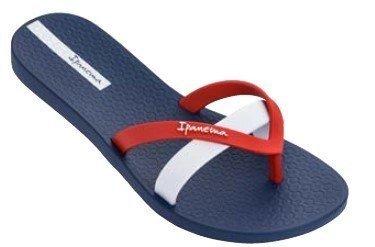 Womens Sailing Shoes Ipanema Kirey Slipper Blue/Red/White 38