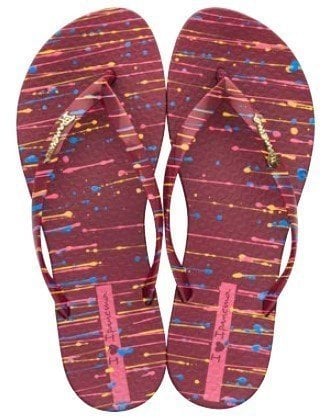 Дамски обувки Ipanema Wave Art Slipper Burgundy/ Burgundy 35/36