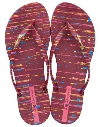 Дамски обувки Ipanema Wave Art Slipper Burgundy/ Burgundy 38
