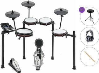 Elektroniskais bungu komplekts Alesis Nitro Max Kit Standard SET Black Elektroniskais bungu komplekts