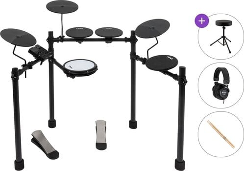Електронна барабанна установка NRG EDK-10 Kickstart Kit Standard SET Black Електронна барабанна установка - 1