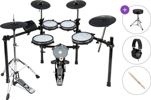 Elektroninis būgnų komplektas NRG EDK-200 Stage Kit Standard SET Black Elektroninis būgnų komplektas - 1