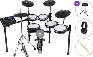 Elektroniskais bungu komplekts NRG EDK-400 Studio Kit Standard SET Black Elektroniskais bungu komplekts