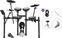 Elektroninis būgnų komplektas Roland TD-07KV Standard SET Black Elektroninis būgnų komplektas