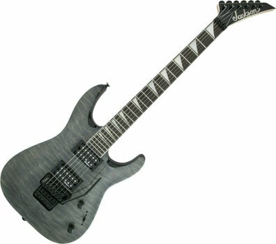 Elektrische gitaar Jackson JS32Q Dinky AH Transparent Black - 1
