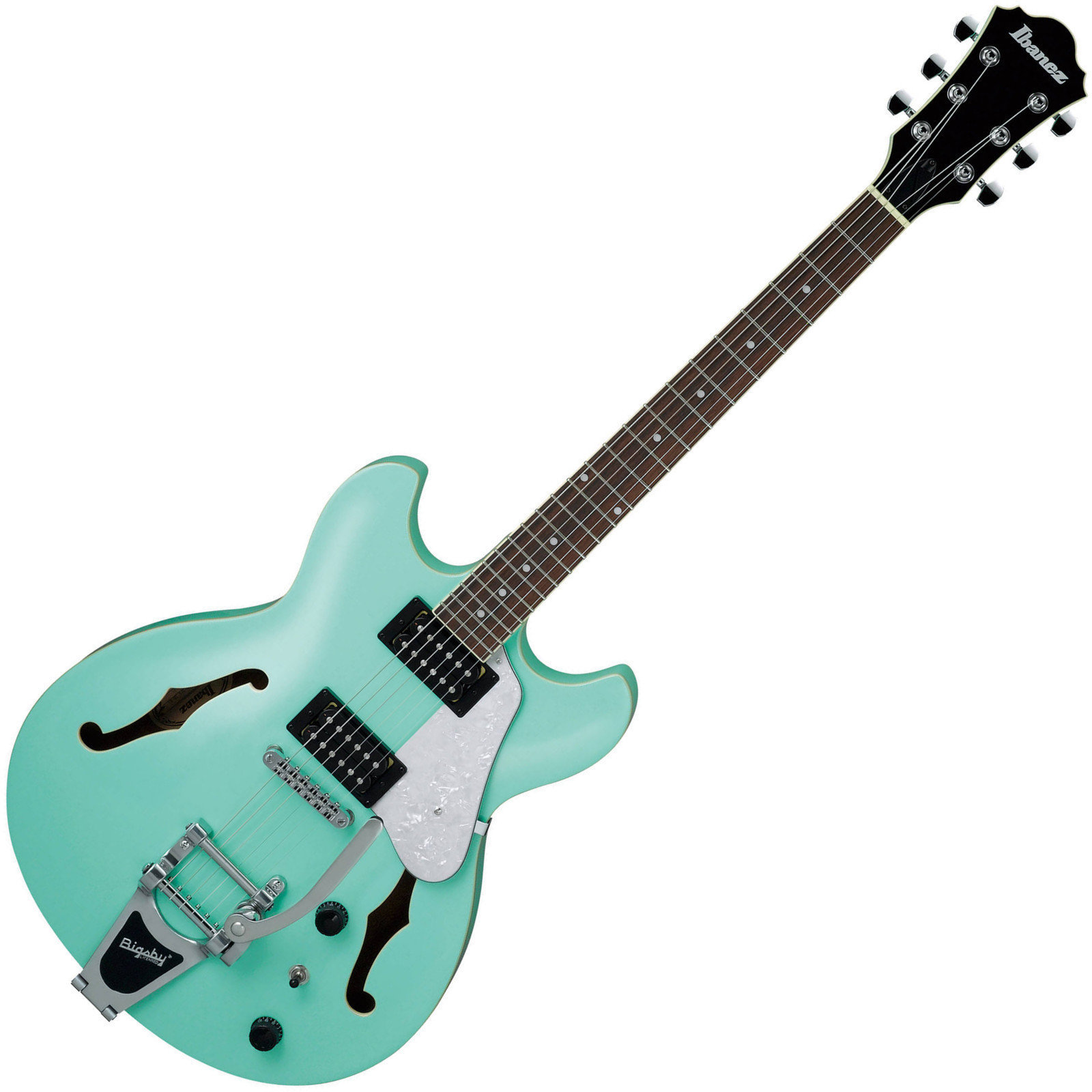 Halvakustisk guitar Ibanez AS63T-SFG Sea Foam Green