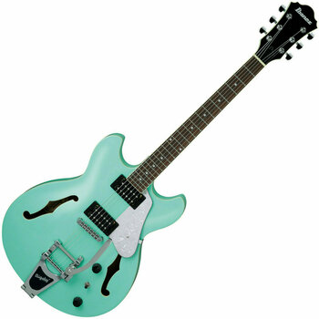 Halvakustisk guitar Ibanez AS63T-SFG Sea Foam Green - 1