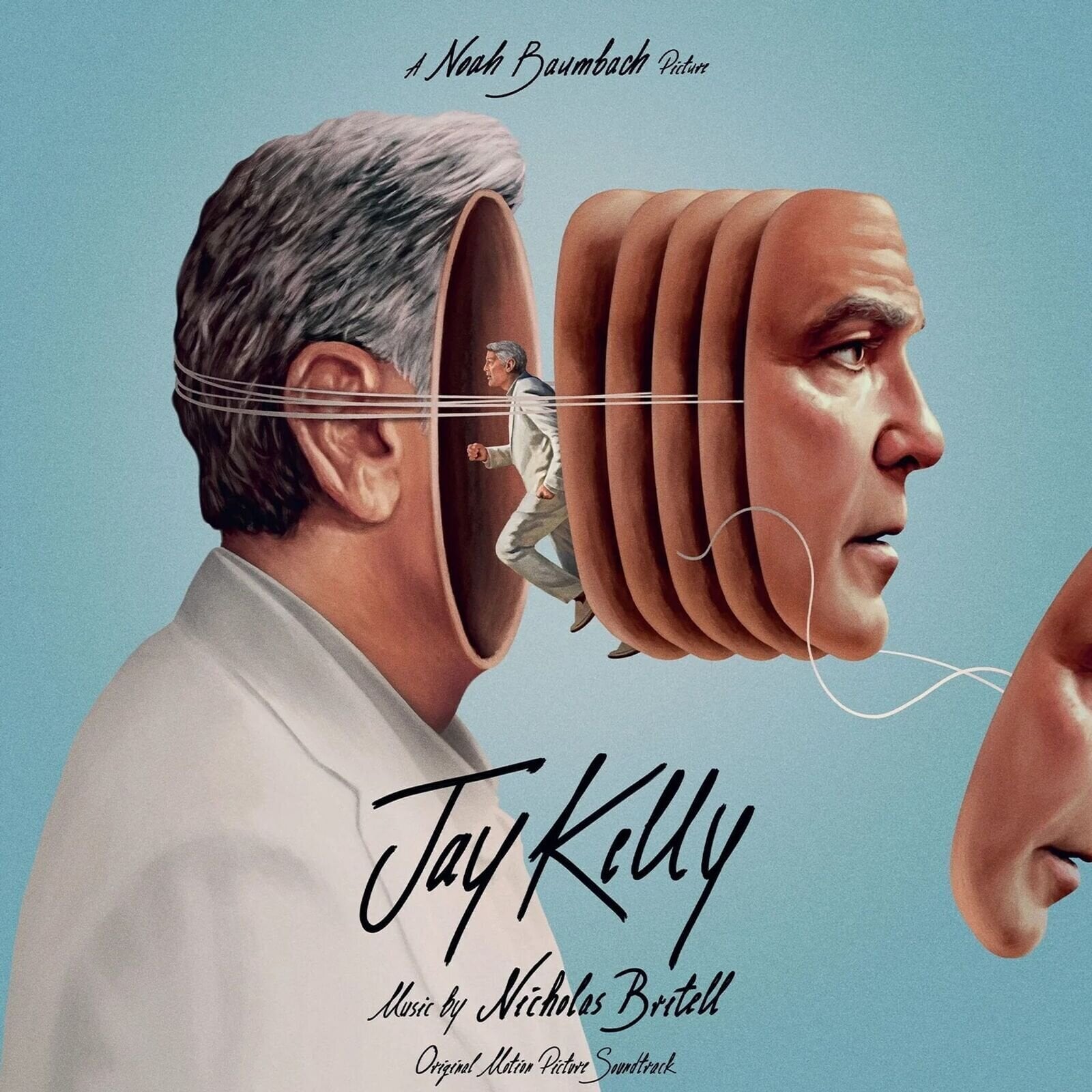 Vinyl Record Nicholas Britell - Jay Kelly (Limited Edition) (Gatefold Sleeve) (Crystal Clear Coloured) (180 g) (2 LP)
