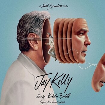 Vinyl Record Nicholas Britell - Jay Kelly (Limited Edition) (Gatefold Sleeve) (Crystal Clear Coloured) (180 g) (2 LP) - 1