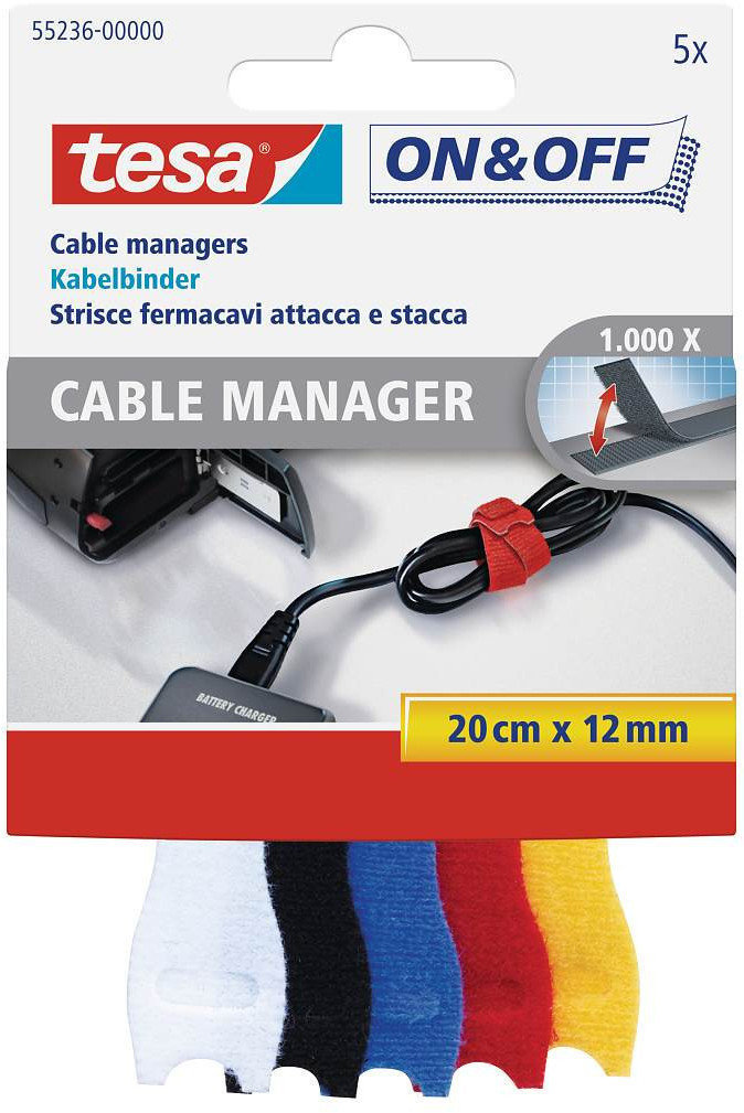 Velcro-kabelstrop/-bånd TESA 55236-00000-01