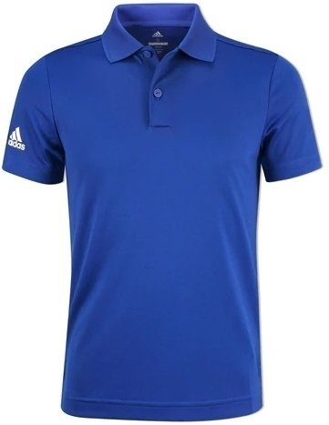 Camiseta polo Adidas Tournament Solid Boys Polo Shirt Collegiate Royal 15-16Y