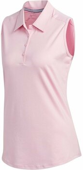Rövid ujjú póló Adidas Ultimate365 Ujjatlan Női Golfpóló True Pink S - 1