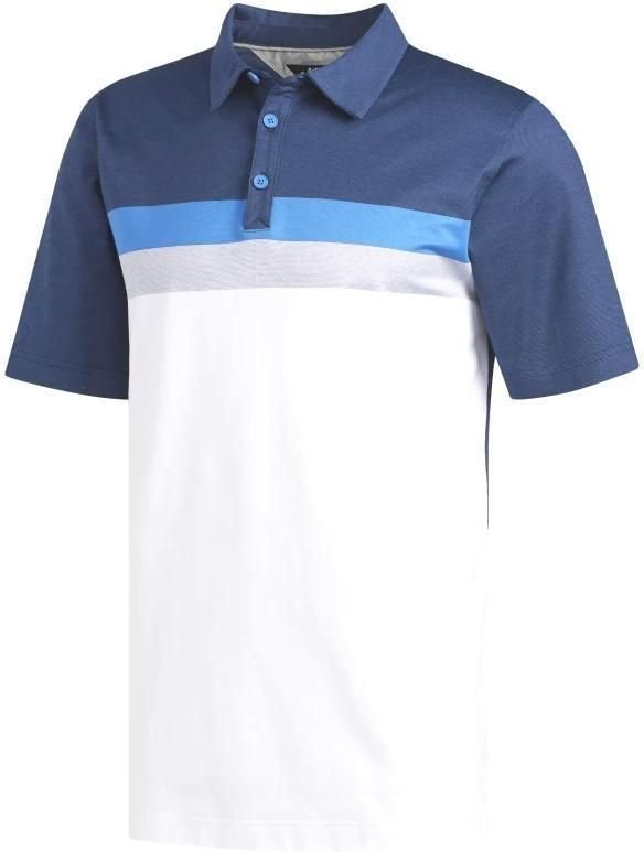 Polo trøje Adidas Adipure Premium Engineered Mens Polo Shirt True Blue L