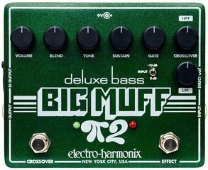 Bassguitar Effects Pedal Electro Harmonix Deluxe Bass Big Muff Pi 2 Fuzz Bassguitar Effects Pedal