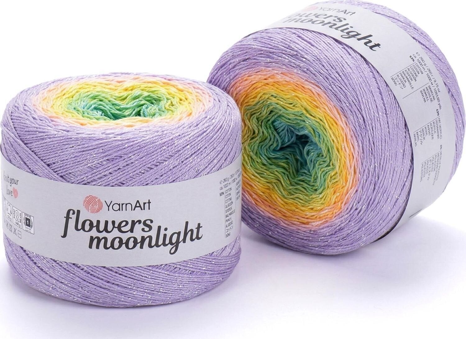 Kudumislõng Yarn Art Flowers Moonlight 3285 Kudumislõng