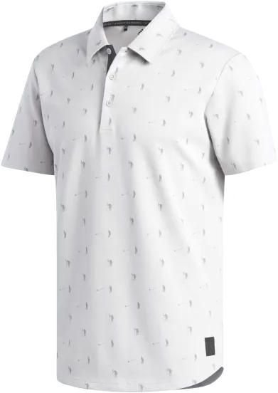 Риза за поло Adidas Adicross Piqué Mens Polo Shirt Grey XL