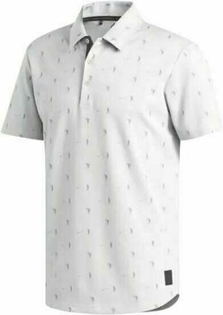 Camiseta polo Adidas Adicross Piqué Mens Polo Shirt Grey XL - 1