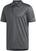 Camisa pólo Adidas Pine Cone Critter Printed Mens Polo Shirt Carbon Black 2XL