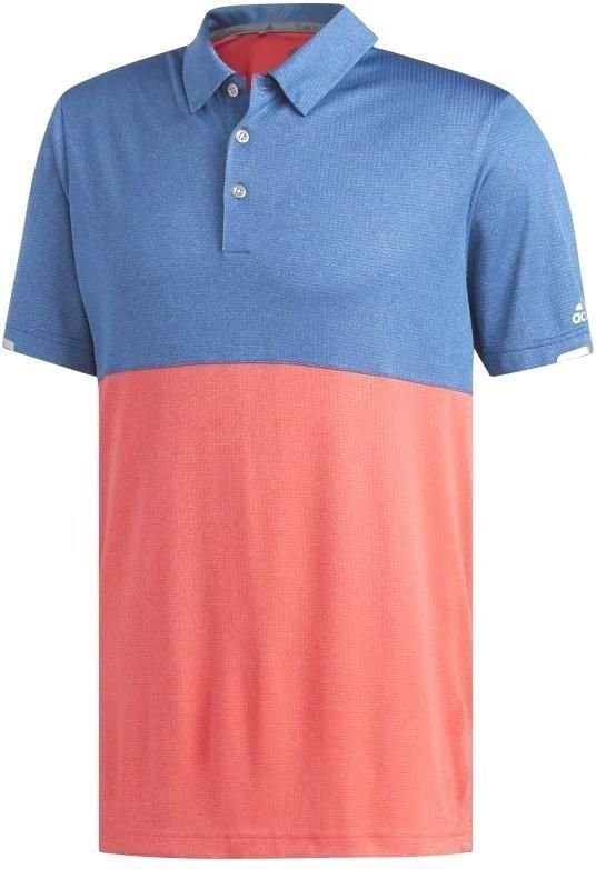 Poloshirt Adidas Cch Heathered Competition Mens Polo Marine/Red/Red XL