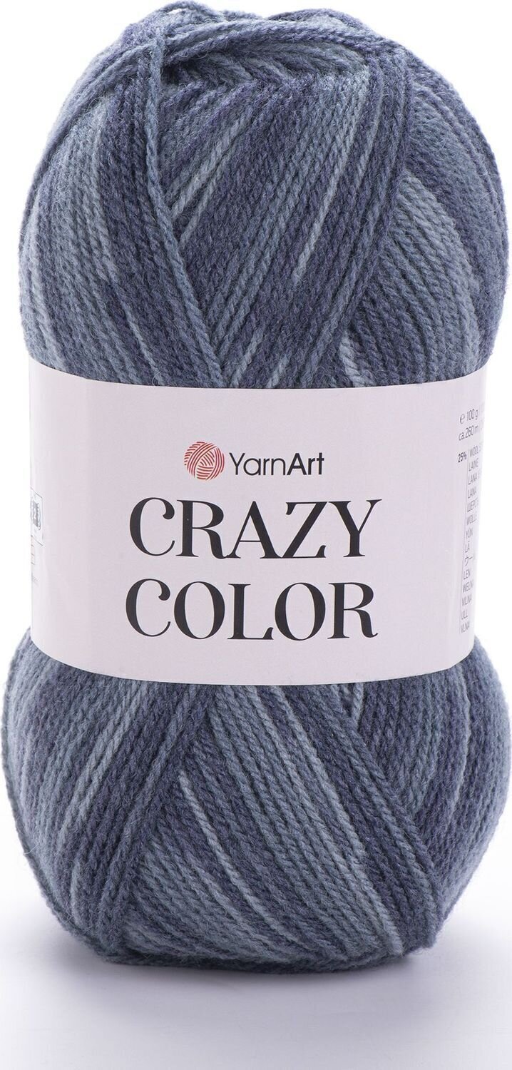 Kudumislõng Yarn Art Crazy Color 652 Kudumislõng