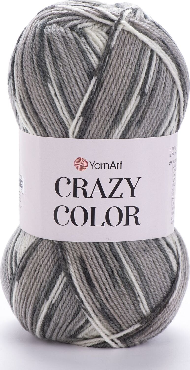 Kudumislõng Yarn Art Crazy Color 137 Kudumislõng