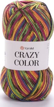 Kudumislõng Yarn Art Crazy Color 148 Kudumislõng - 1