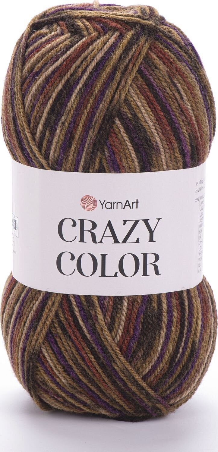 Kudumislõng Yarn Art Crazy Color 155 Kudumislõng