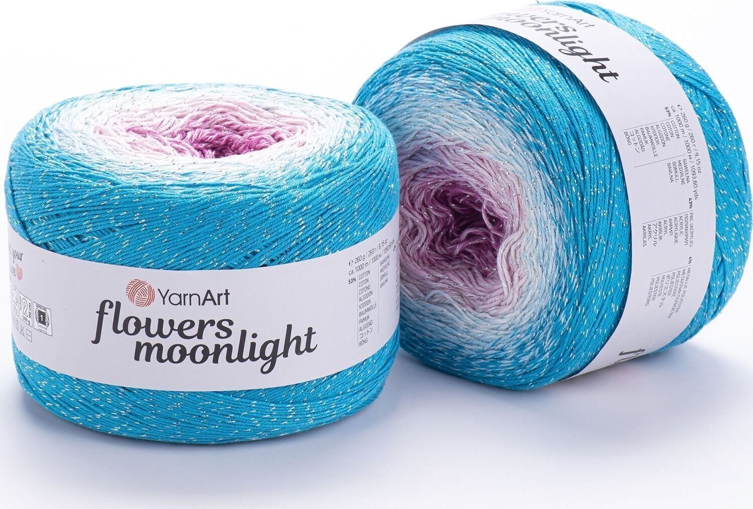 Strikkegarn Yarn Art Flowers Moonlight 3294 Strikkegarn