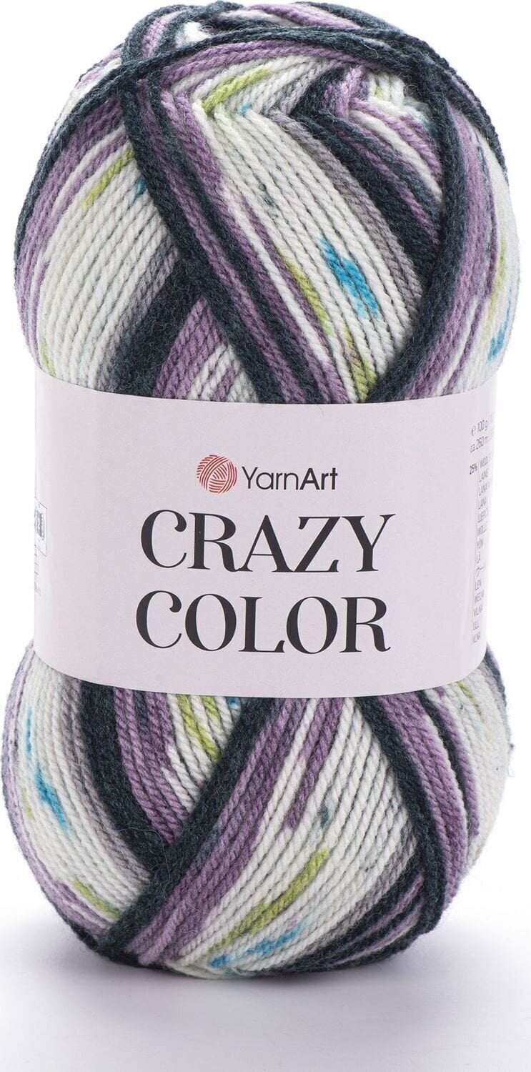 Kudumislõng Yarn Art Crazy Color 165 Kudumislõng