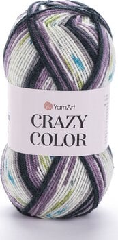 Kudumislõng Yarn Art Crazy Color 165 Kudumislõng - 1