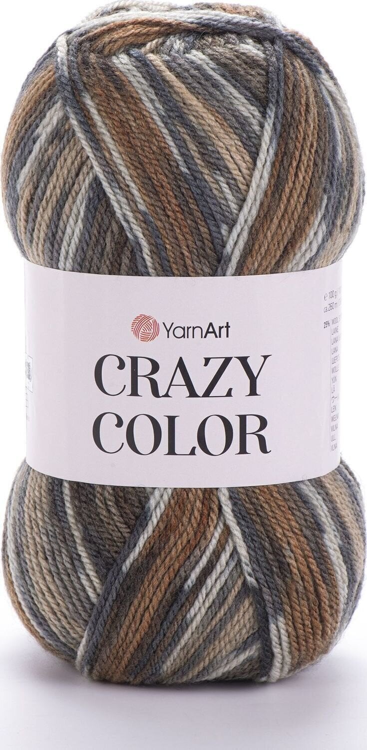 Kudumislõng Yarn Art Crazy Color 171 Kudumislõng