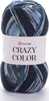 Kudumislõng Yarn Art Crazy Color 174 Kudumislõng - 1