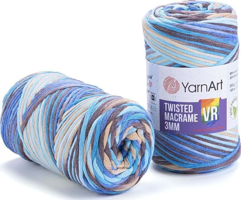 Konac Yarn Art Twisted Macrame 3 mm VR 195 m 921 Konac